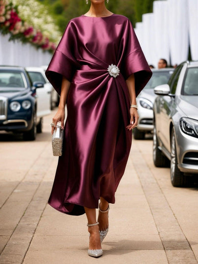 Valentina™ | Abito lungo in satin