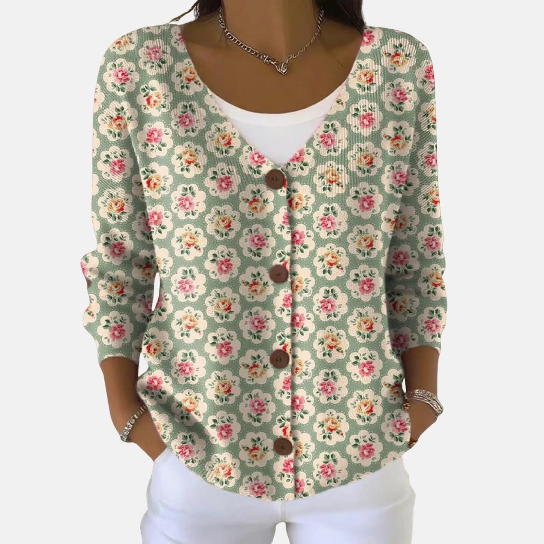 Solenne - Cardigan Elegante per il Comfort Quotidiano