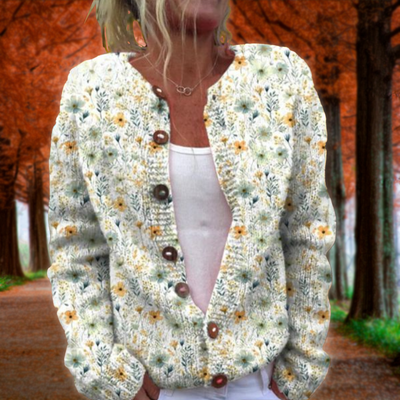 Lowri | Gilet con stampa floreale