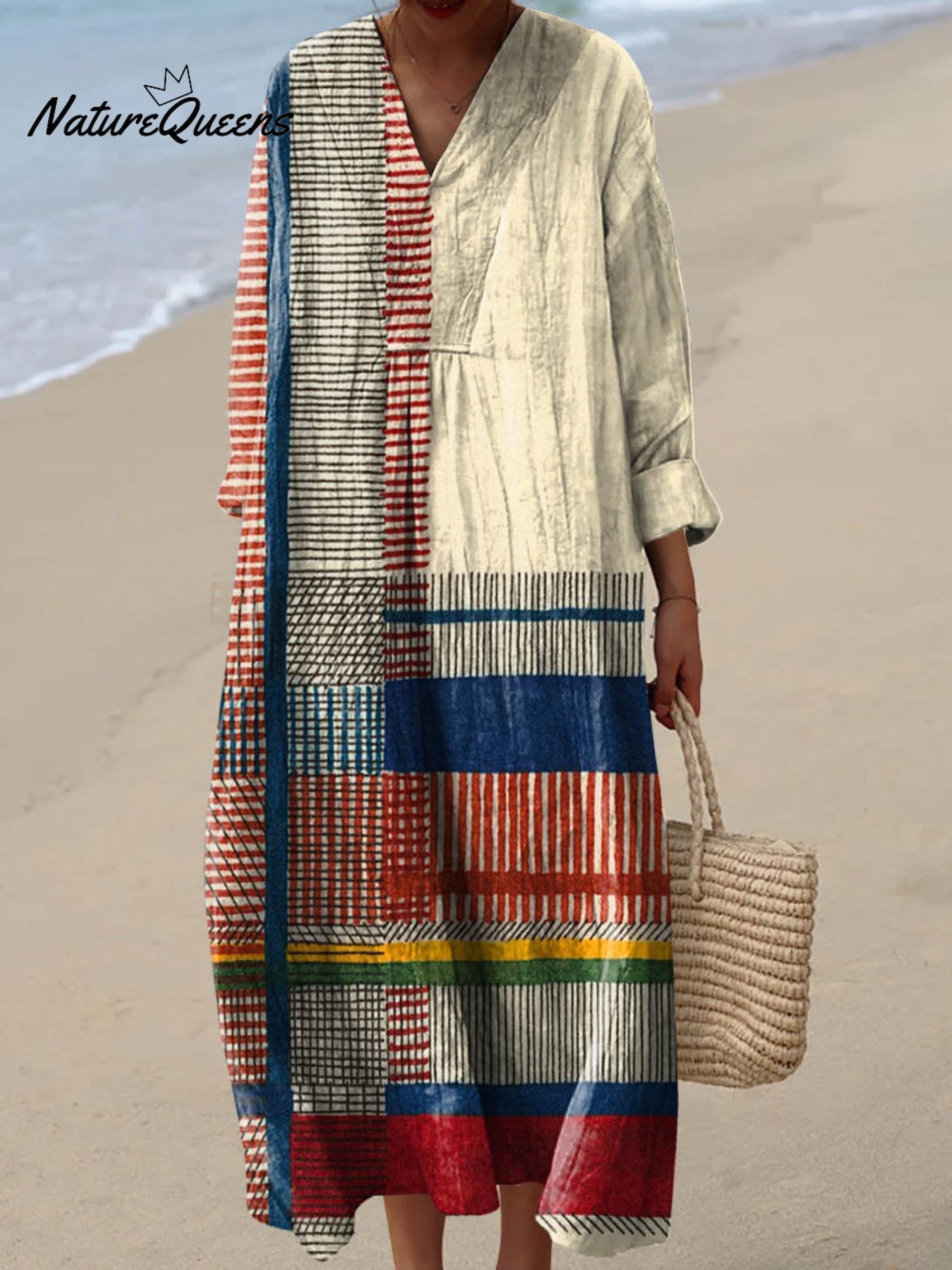 Luna | Abito patchwork