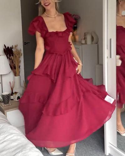 Elisa - Dress with Ruffles