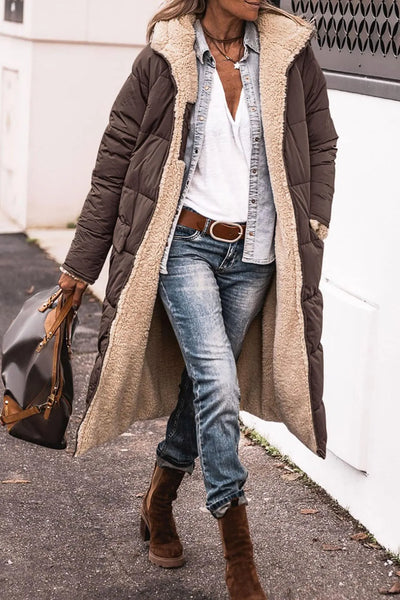 Ginevra | Cappotto invernale lungo e imbottito