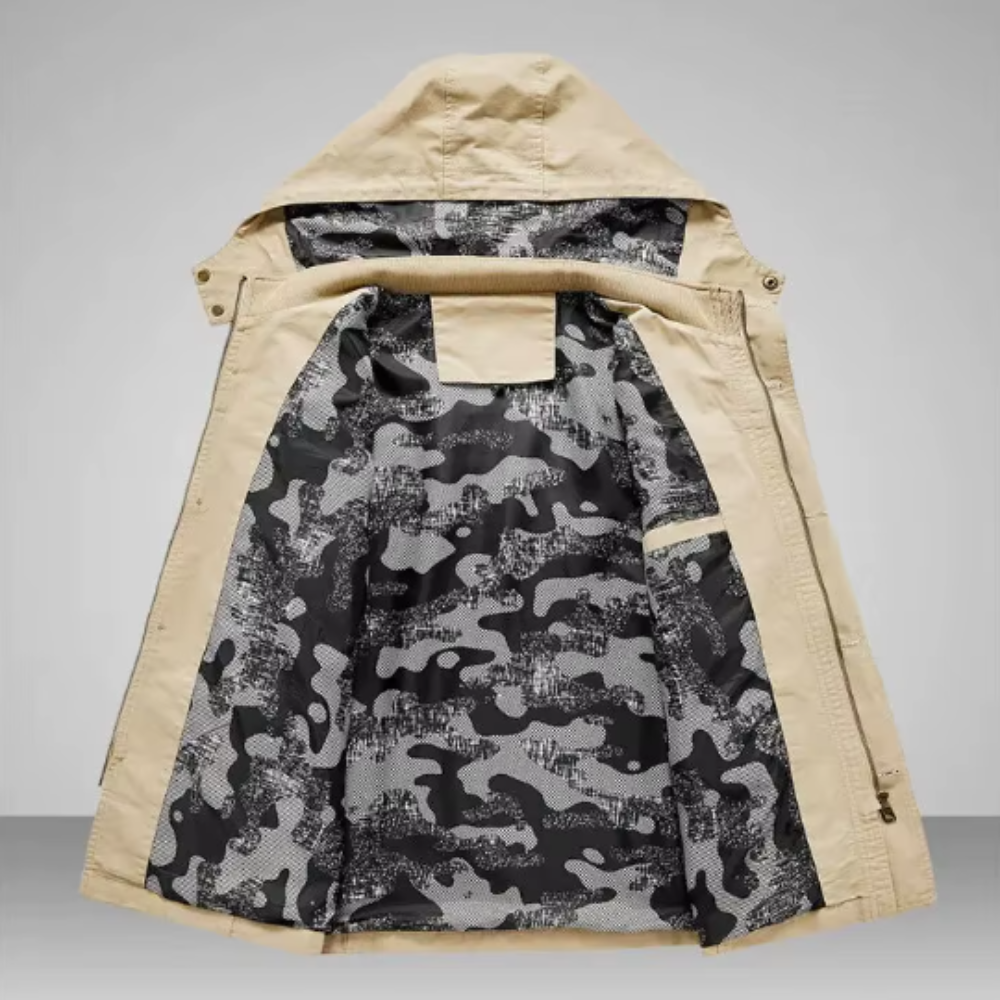 Giacca raffinata con numerose tasche