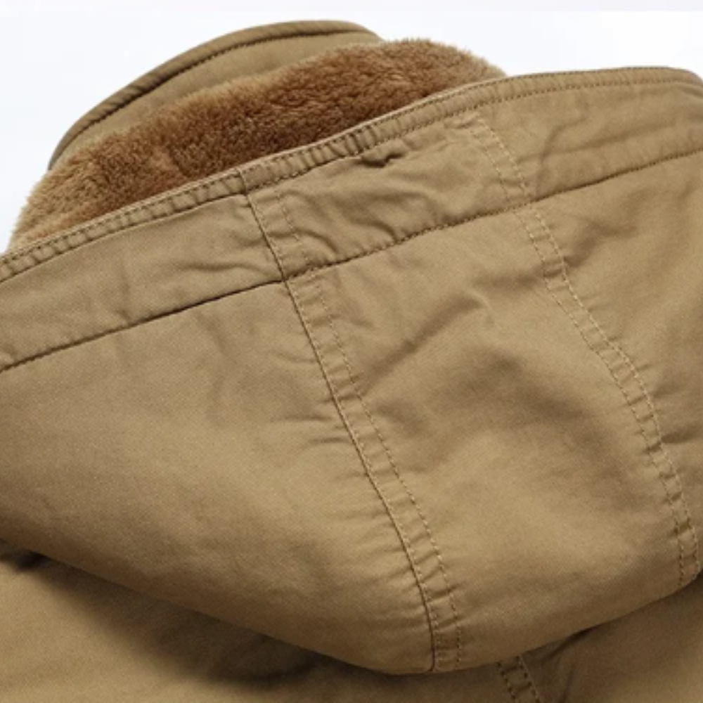 Elegante giacca invernale imbottita in cotone di alta qualità