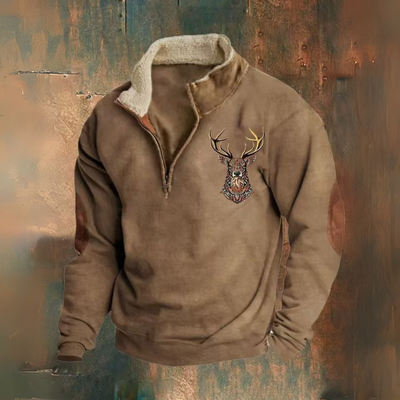 PAOLO™ | Maglione con Zip a Quarto