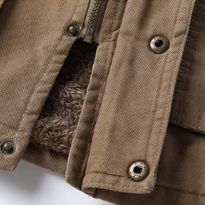 Giacca in cotone casual per la stagione invernale