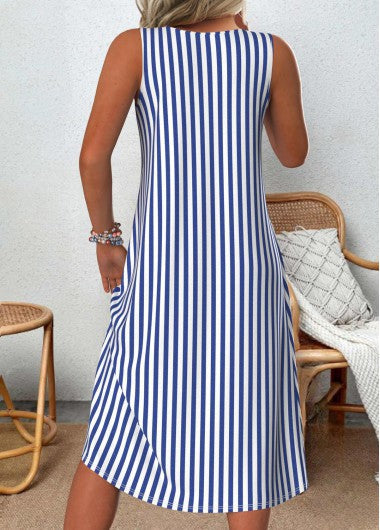 Elisabetta™ | Abito a righe breeze