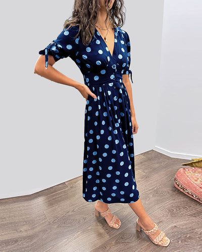 Monique™ | Abito Elegante a Pois