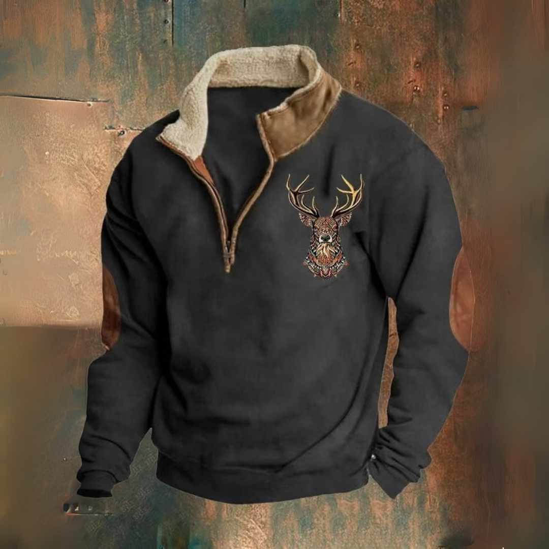 PAOLO™ | Maglione con Zip a Quarto