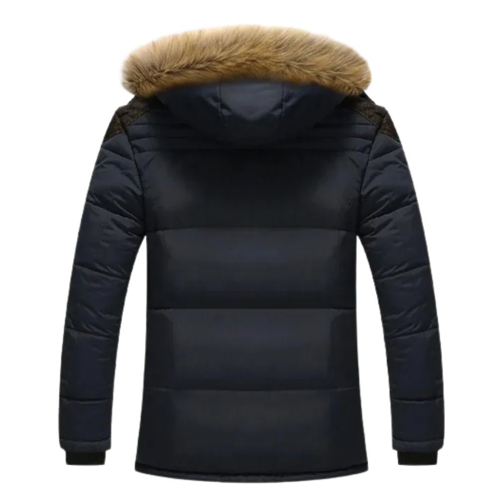 Giacca invernale elegante in fleece imbottito