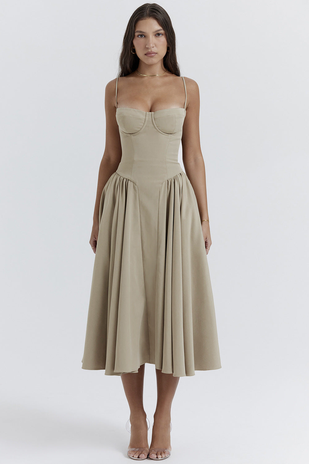 Raffaella™ | Abito midi retrò