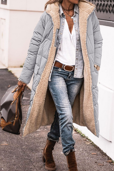 Ginevra | Cappotto invernale lungo e imbottito