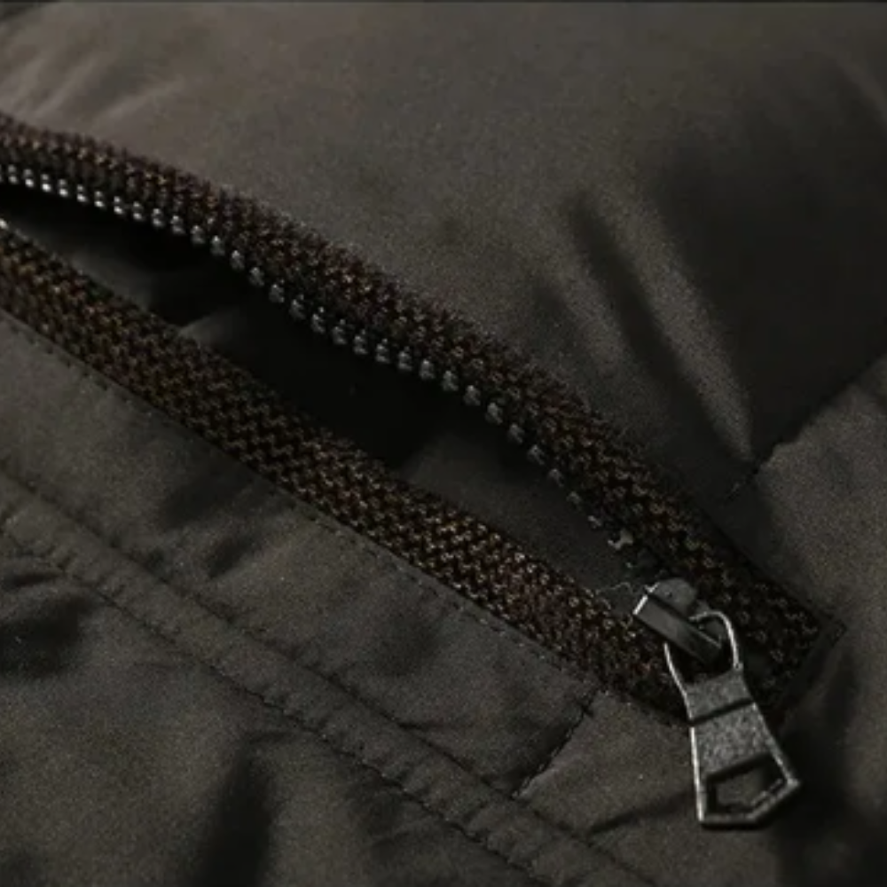 Giacca invernale elegante in fleece imbottito