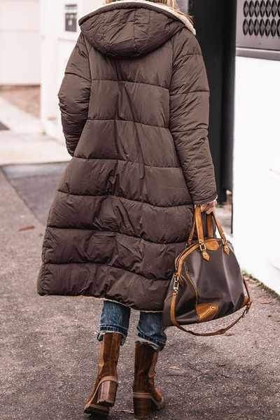 Ginevra | Cappotto invernale lungo e imbottito