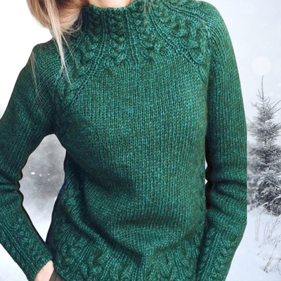 Marijke | Elegante maglione a collo alto