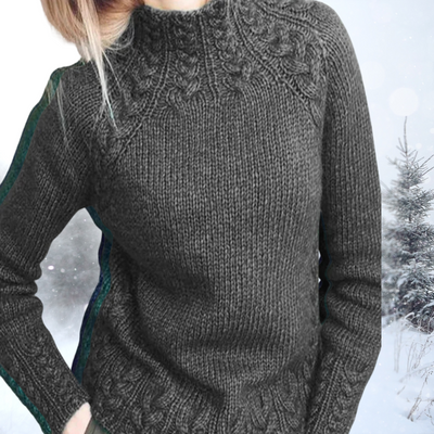 Marijke | Elegante maglione a collo alto