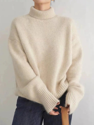 Letizia™ | Maglione in cashmere a collo alto