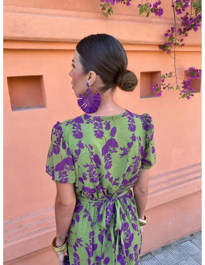 Rhiannon™ | Elegante Abito Stampato Femminile