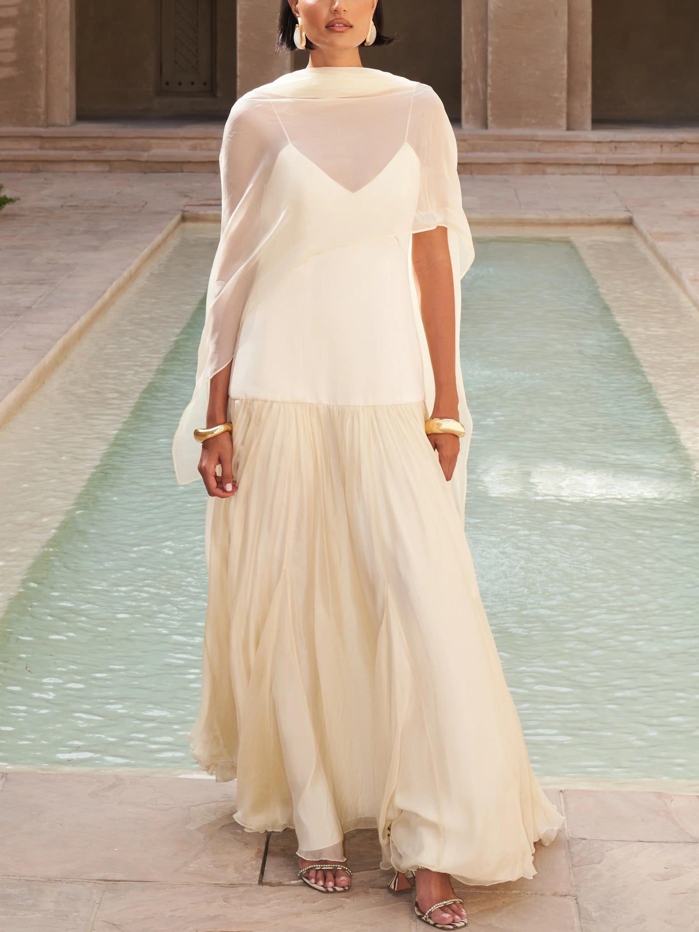 Elena™ | Abito maxi fluido