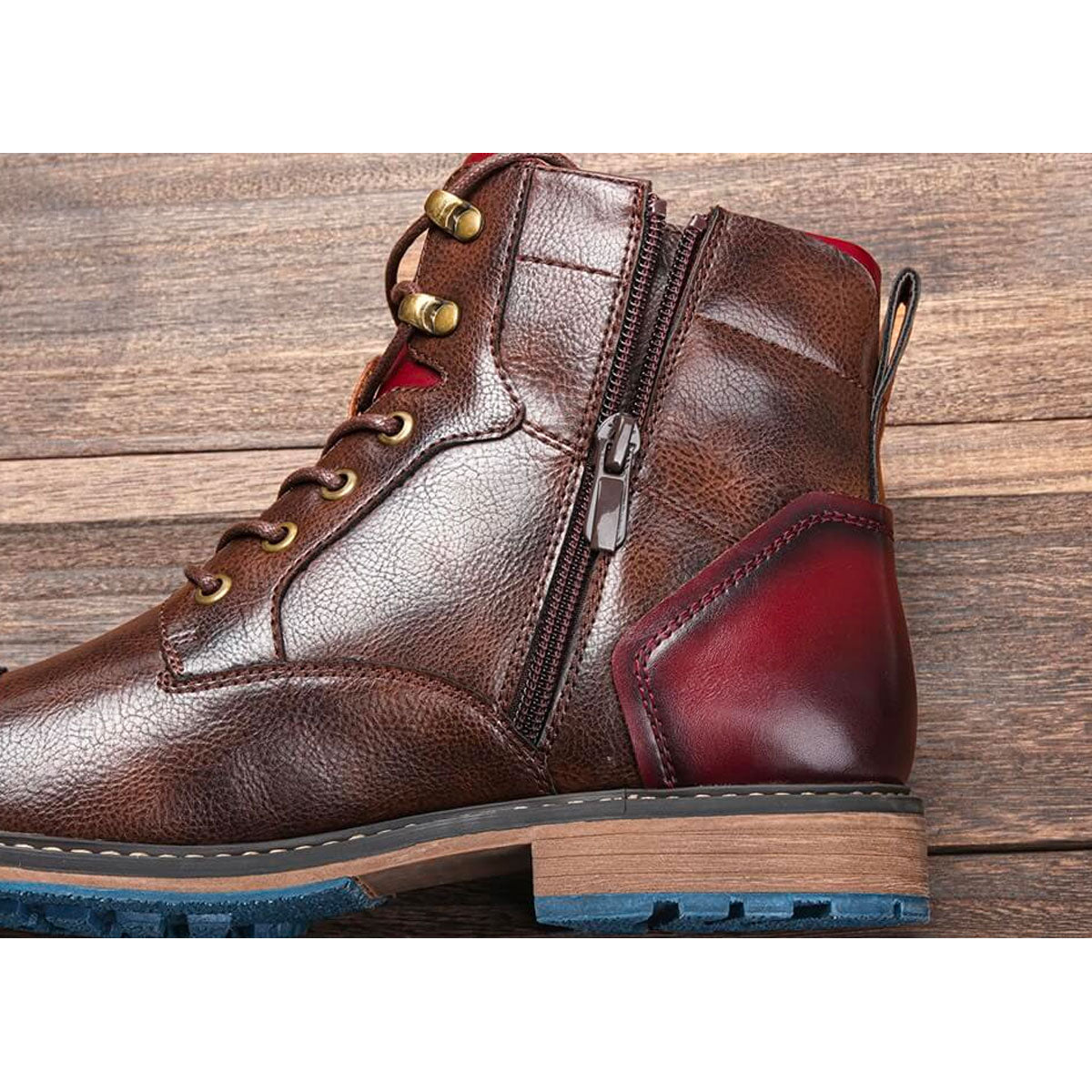 Ethan | Artisanal Leather Oxford Boots