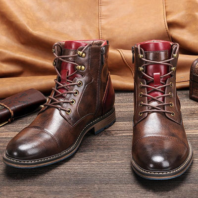 Ethan | Artisanal Leather Oxford Boots