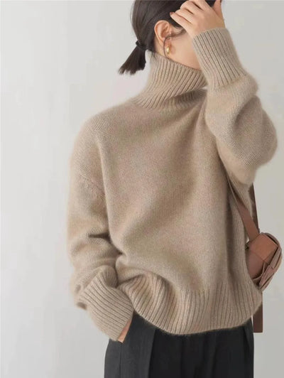 Letizia™ | Maglione in cashmere a collo alto