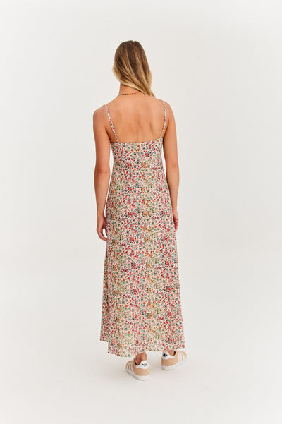Maxi abito senza spalline Baby Bloom