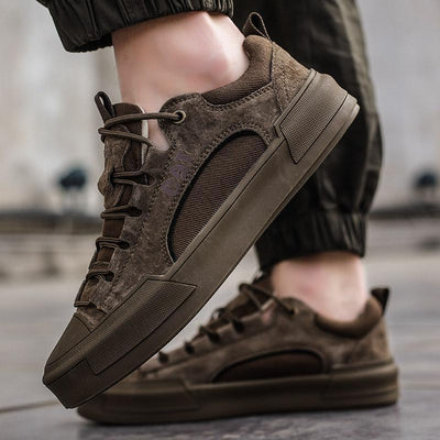 UrbanEdge - Leather Sneakers