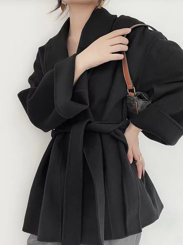 Serafina | Cappotto elegante in morbido tessuto