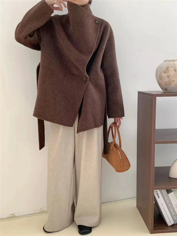 Celestina | Cappotto moderno in pregiata lana