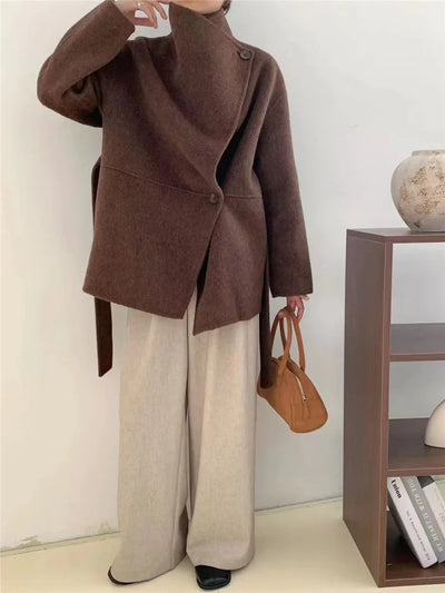 Celestina | Cappotto moderno in pregiata lana