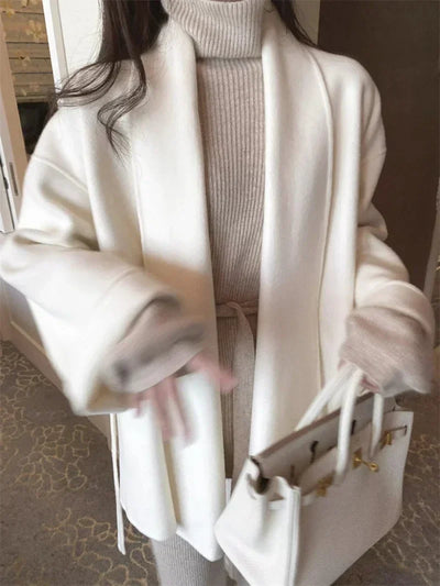 Serafina | Cappotto elegante in morbido tessuto
