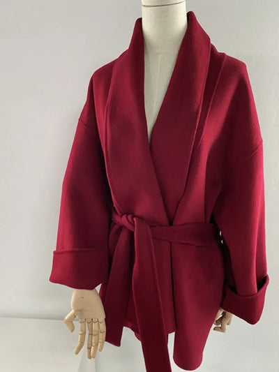 Serafina | Cappotto elegante in morbido tessuto