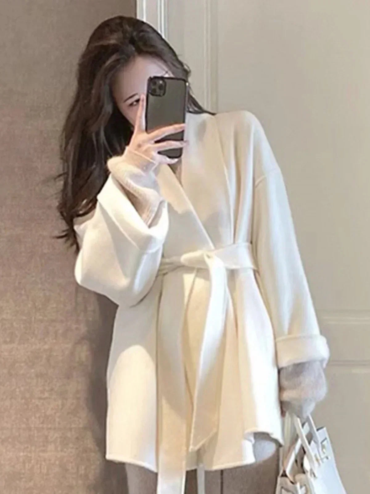 Serafina | Cappotto elegante in morbido tessuto