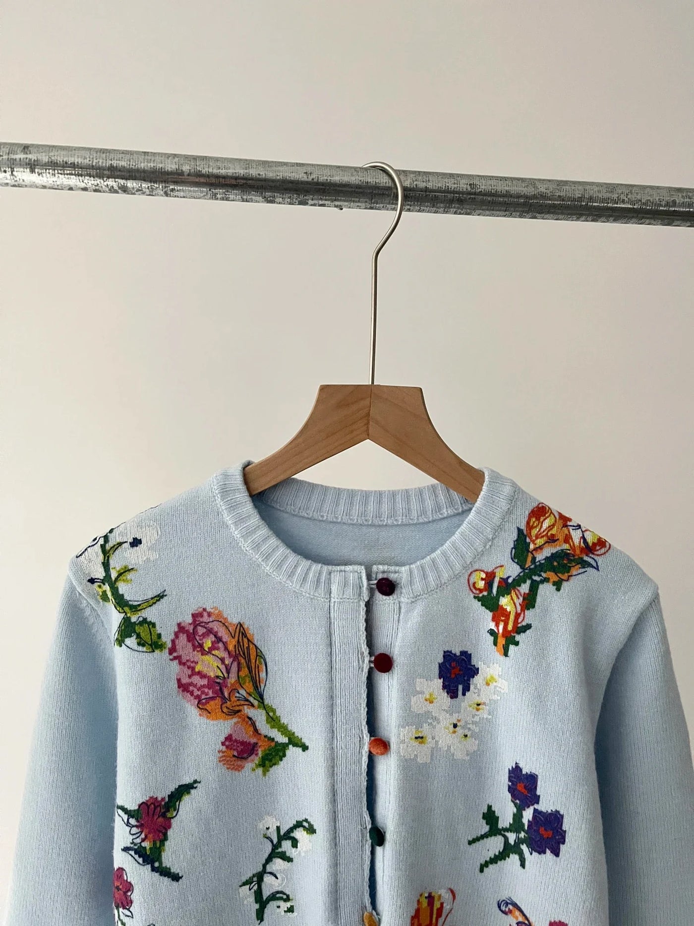 Sahara | Elegante gilet con fiori