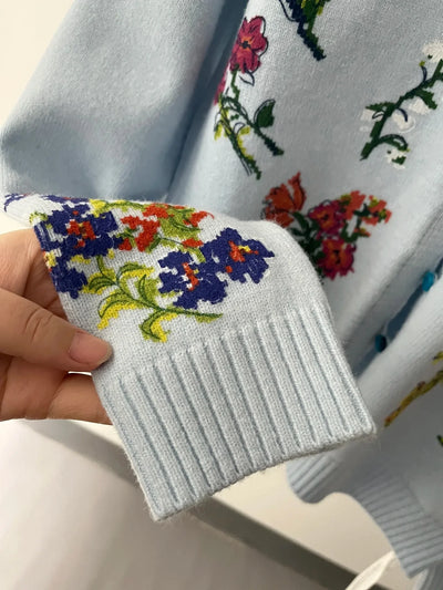Sahara | Elegante gilet con fiori