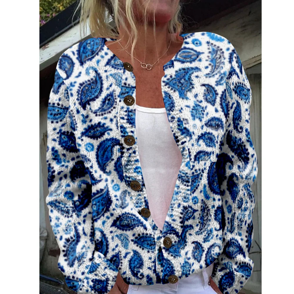 Giselle | Giacca chic con stampa