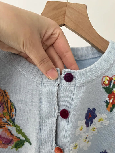 Sahara | Elegante gilet con fiori