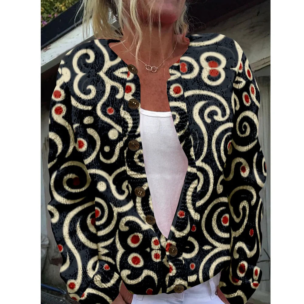 Gaby | Giacca chic con stampa