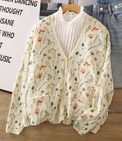 Sammy | Gilet elegante con stampa floreale