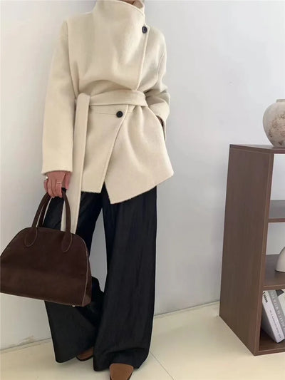 Celestina | Cappotto moderno in pregiata lana