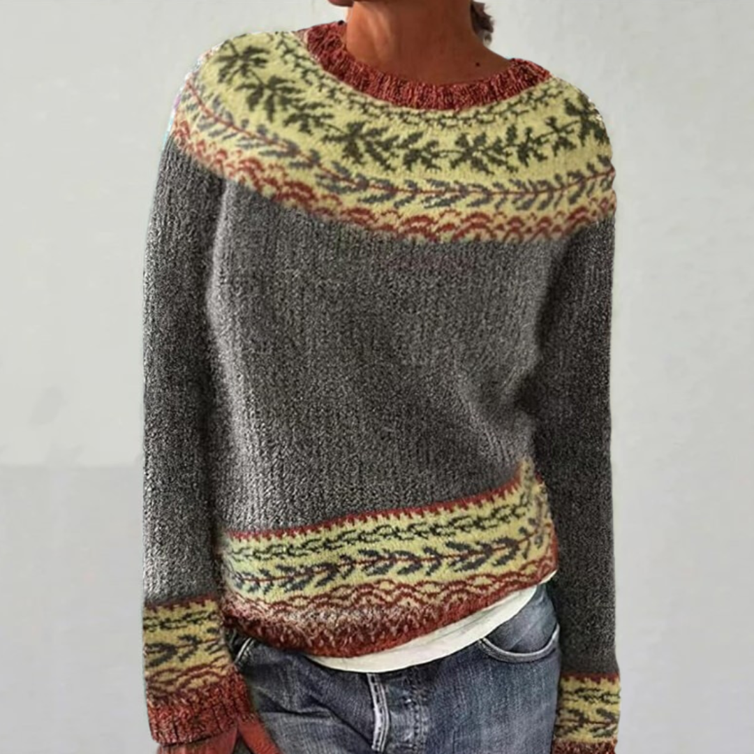 Lara™ - Confortable Pull Rétro