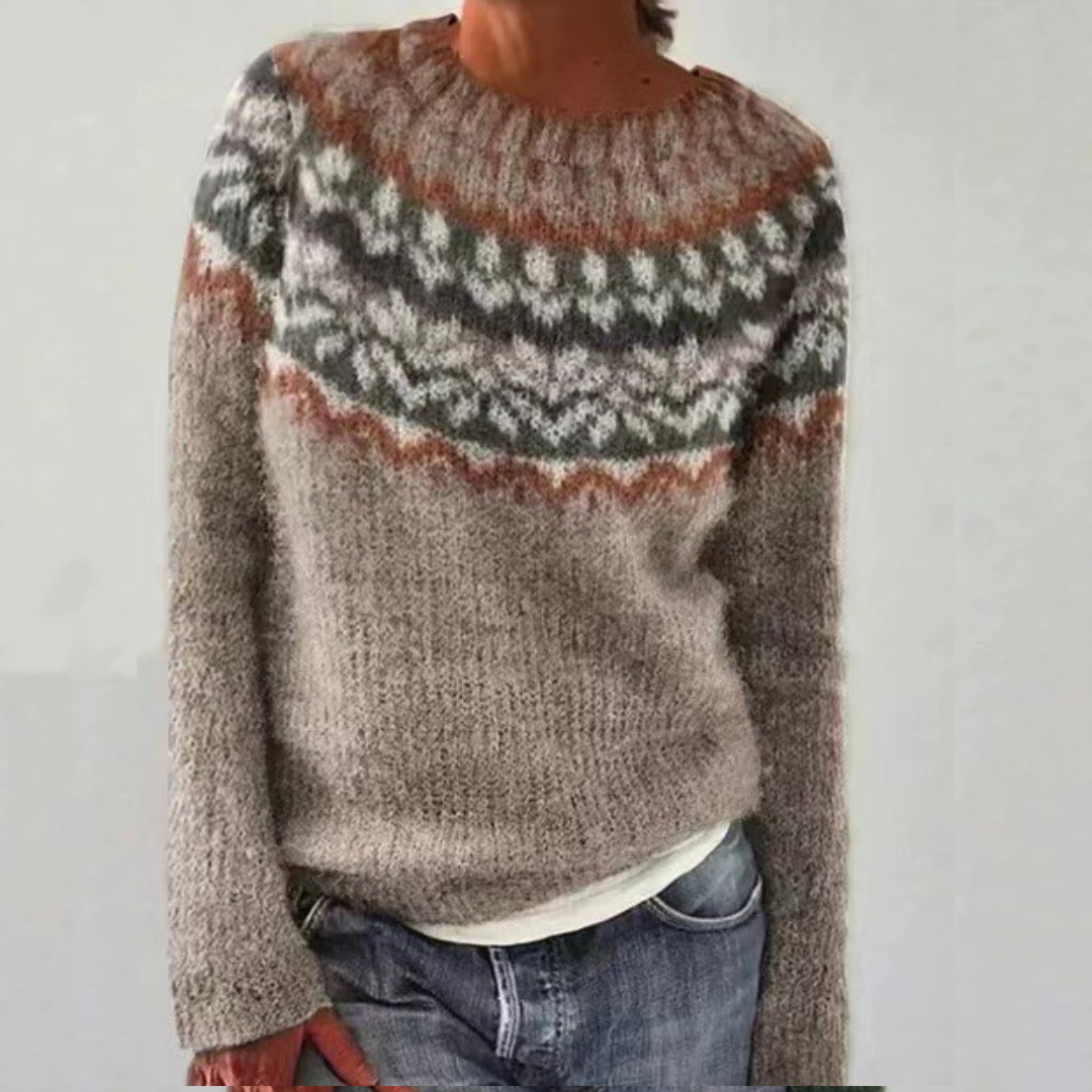 Chloe™ - Confortable Pull Rétro