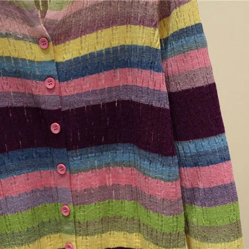 Myrna | Gilet a righe ispirato al vintage