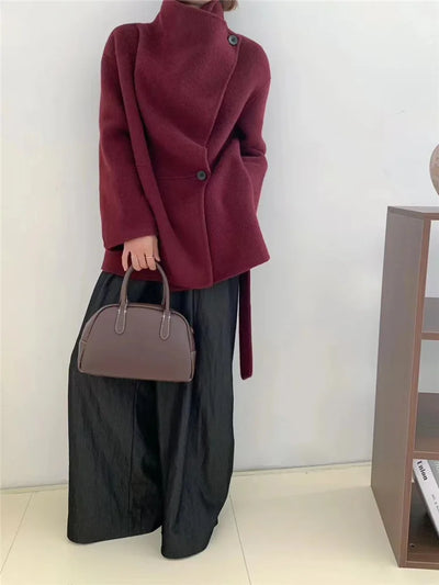 Celestina | Cappotto moderno in pregiata lana