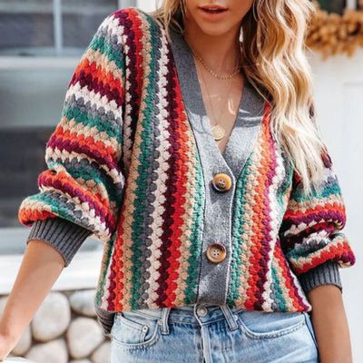 Amalia | Giacca retro multicolore