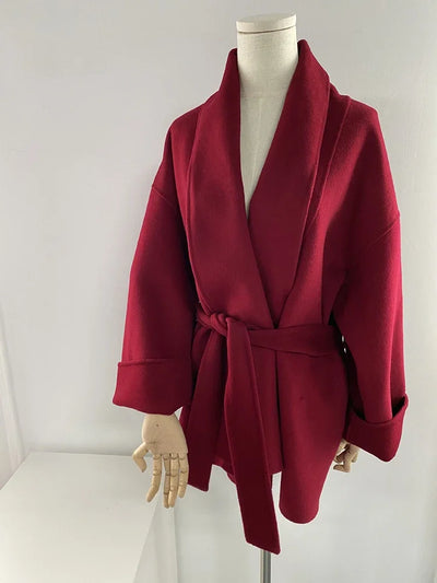 Serafina | Cappotto elegante in morbido tessuto