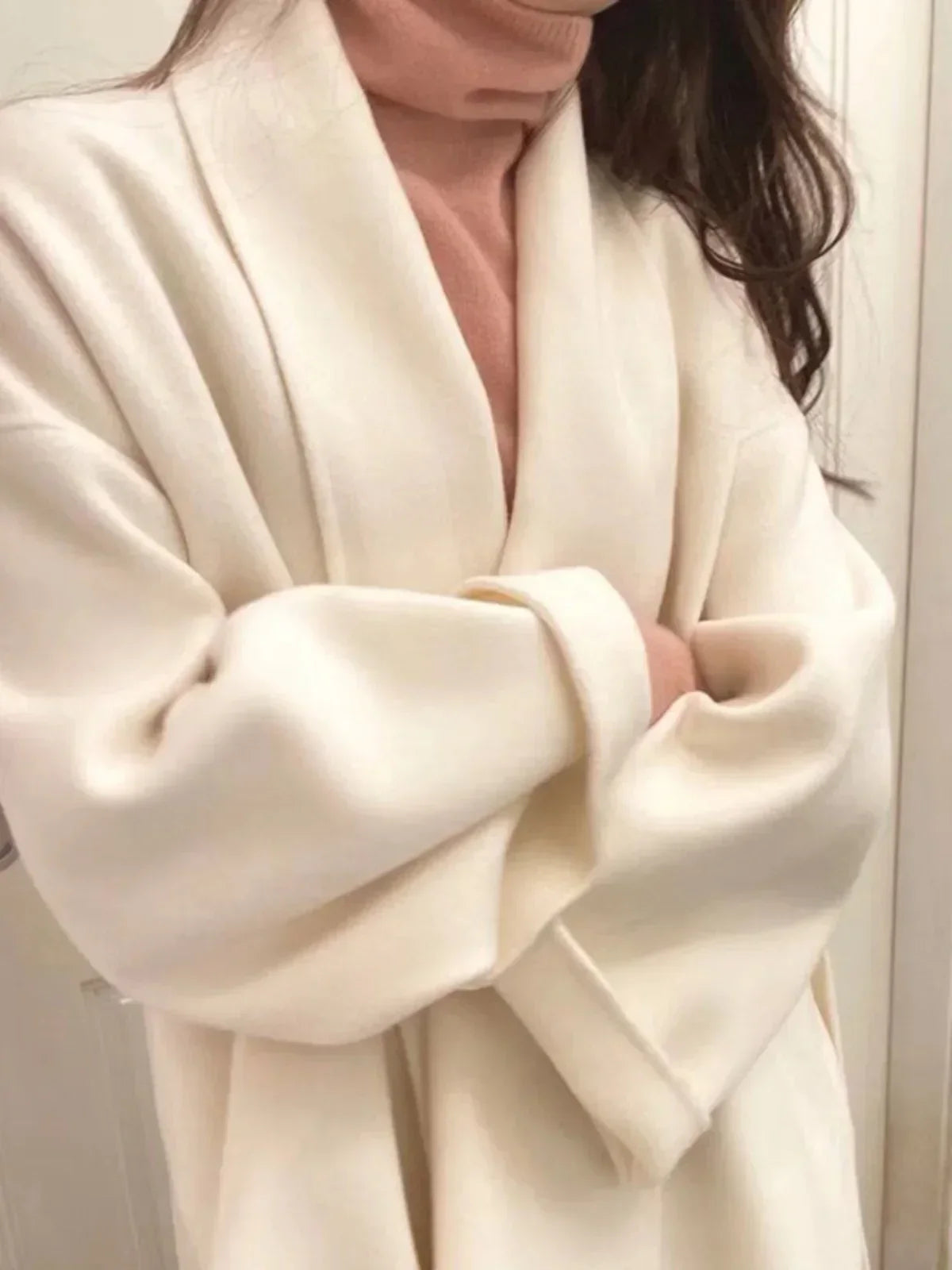 Serafina | Cappotto elegante in morbido tessuto