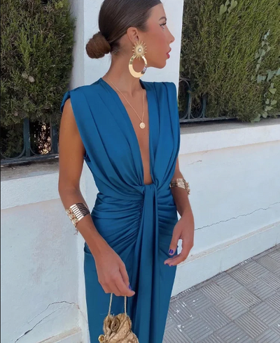 Sofia | Abito plissé elegante