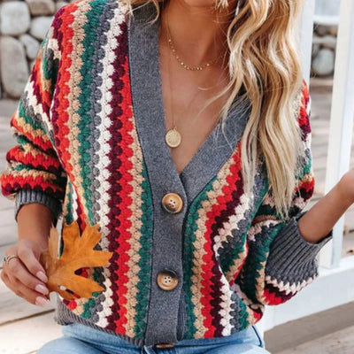 Amalia | Giacca retro multicolore